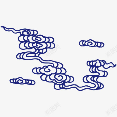 古风装饰png免抠素材_88icon https://88icon.com 中国风花边纹样云纹