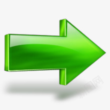 绿色礼服箭头图标图标