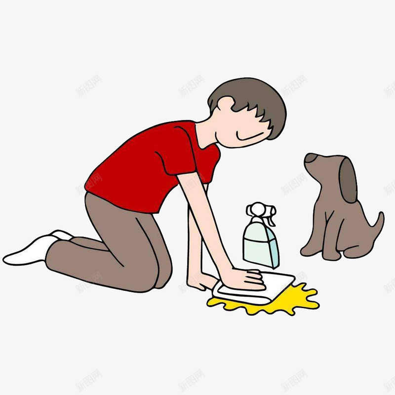 男士跪着擦地板图案png免抠素材_88icon https://88icon.com 卡通风格 图案 擦东西 擦地板 男士 装饰 跪着