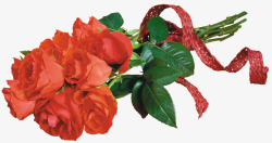 花束花朵海报背景一束玫瑰花素材