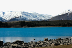 新西兰特卡波湖景区特卡波湖风景图高清图片