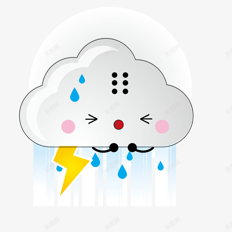 可爱小清新装饰海报装饰小白云png免抠素材_88icon https://88icon.com PPT模板设计 卡通装饰 封面设计 小清新插画 广告设计 文艺风装饰图案 海报设计 白云表情