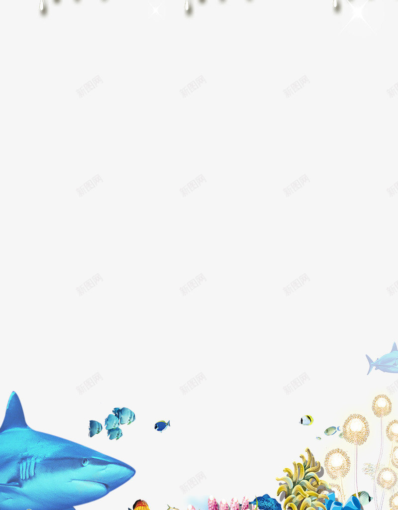 六一儿童节水族馆主题边框psd免抠素材_88icon https://88icon.com 61 儿童 六一儿童节 六一活动 卡通 庆祝六一 手绘 水族馆