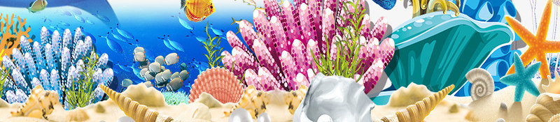 六一儿童节水族馆主题边框psd免抠素材_88icon https://88icon.com 61 儿童 六一儿童节 六一活动 卡通 庆祝六一 手绘 水族馆