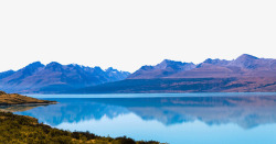 新西兰特卡波湖景区美丽的新西兰特卡波湖高清图片