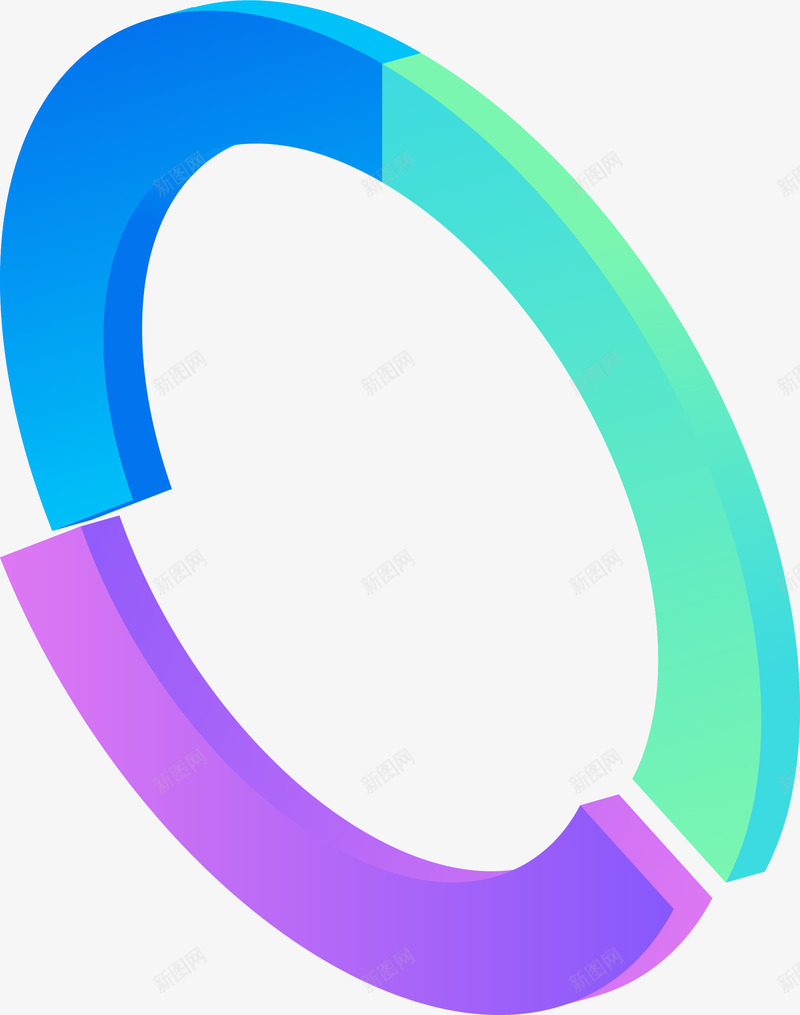 25D饼状图立体图表矢量图ai免抠素材_88icon https://88icon.com 25D矢量图表 信息图表 图表 彩色图表 立体图表 饼状图 矢量图