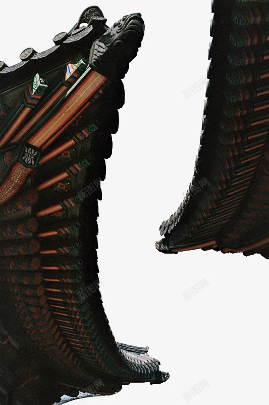 中国风古代建筑屋檐png免抠素材_88icon https://88icon.com 中国屋檐 中国风屋檐 古风建筑 屋檐插画