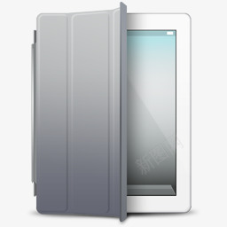 ipad白色的iPadpng免抠素材_88icon https://88icon.com cover gray ipad white 封面 灰色的 白色的