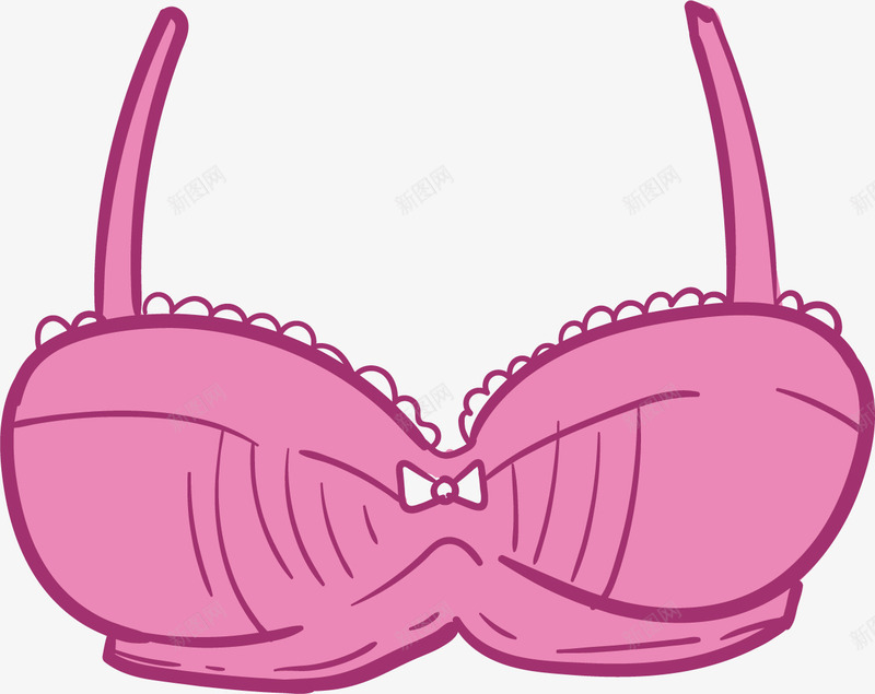 蝴蝶结大号女士内衣png免抠素材_88icon https://88icon.com 内衣 大号内衣 女士内衣 潮流内衣 潮流抹胸 蝴蝶结