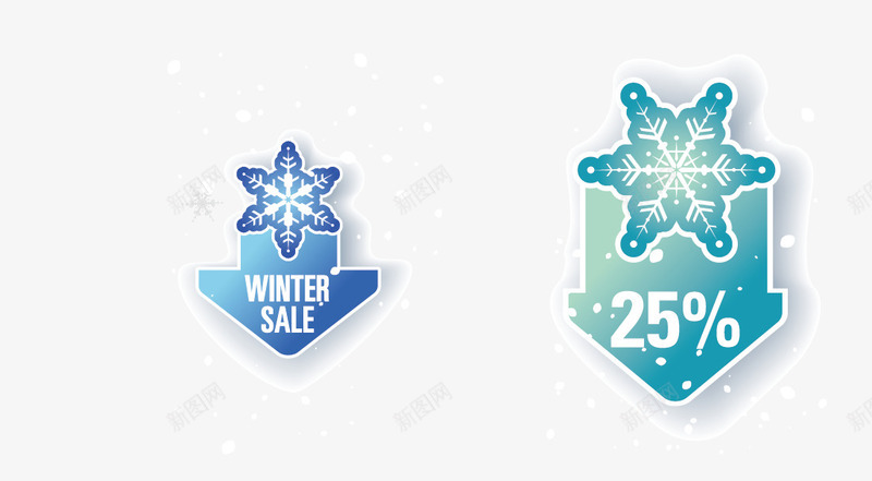 雪花箭头sale促销标签矢量图ai免抠素材_88icon https://88icon.com sale 促销 标签 箭头 雪花 矢量图