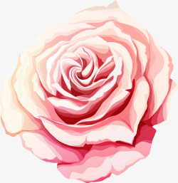 粉色梦幻花朵素材