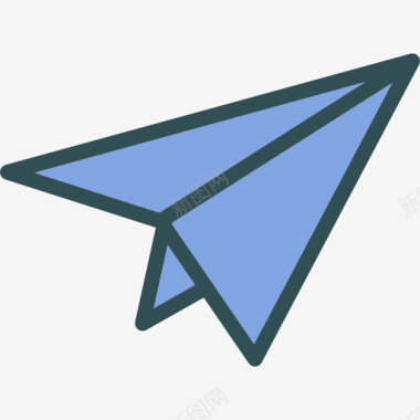 童年的纸飞机纸飞机图标图标