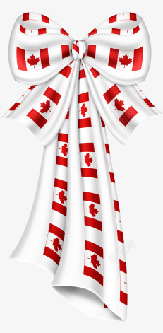 蝴蝶机卡通白色加拿大国旗装饰蝴蝶机高清图片