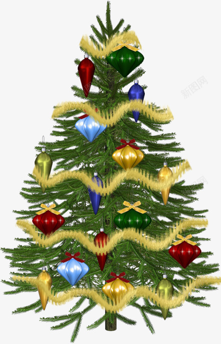 橱窗圣诞树装饰png免抠素材_88icon https://88icon.com 圣诞树 封面圣诞树 橱窗圣诞树 海报圣诞树