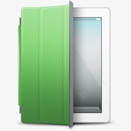 白色的绿色封面ipad2icons图标图标