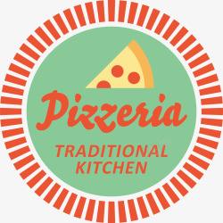 披萨标签披萨logo图标高清图片