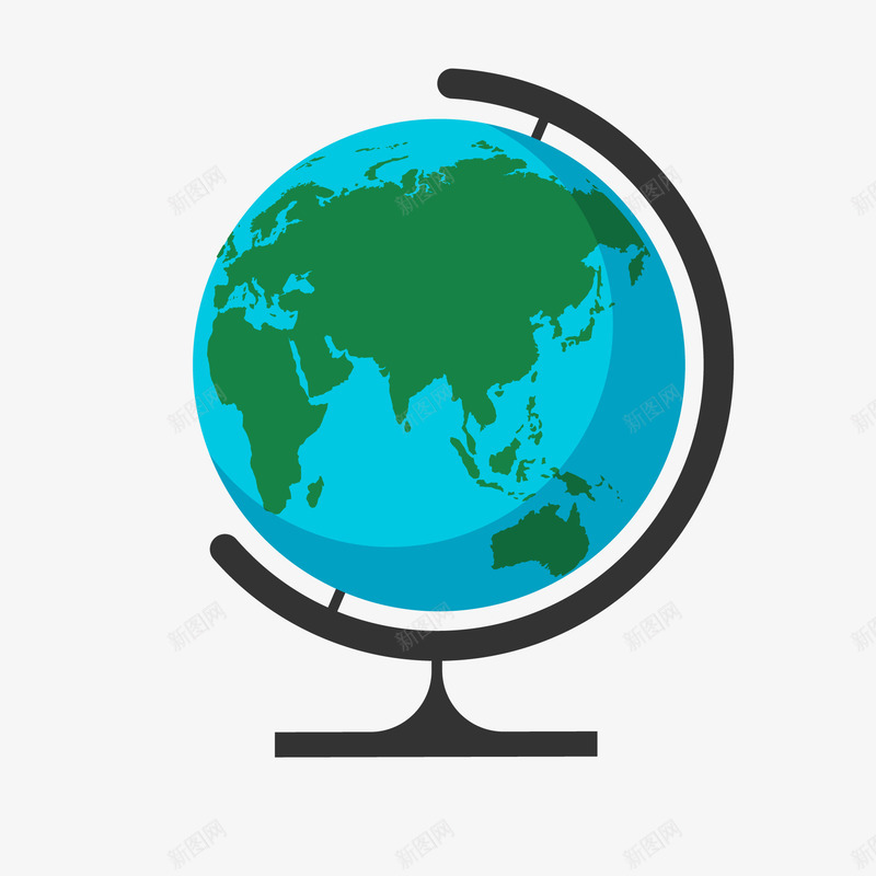 卡通可爱手绘地球仪矢量图ai免抠素材_88icon https://88icon.com 世界地图实景 卡通 圆形 地球仪 学习 手绘 教育 矢量图