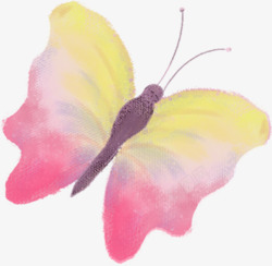 飞舞的小蝴蝶元素素材