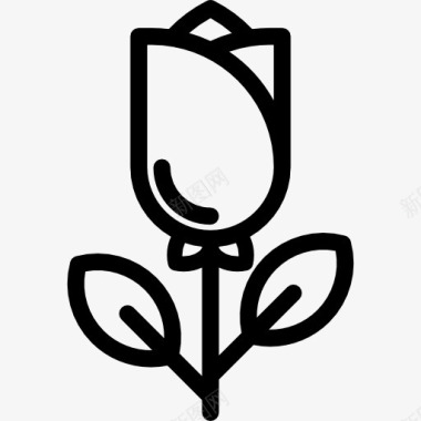 花瓣风车玫瑰图标图标