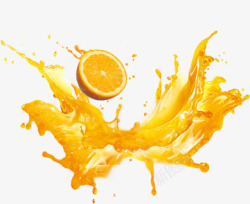 橙汁特效淘宝装饰素材