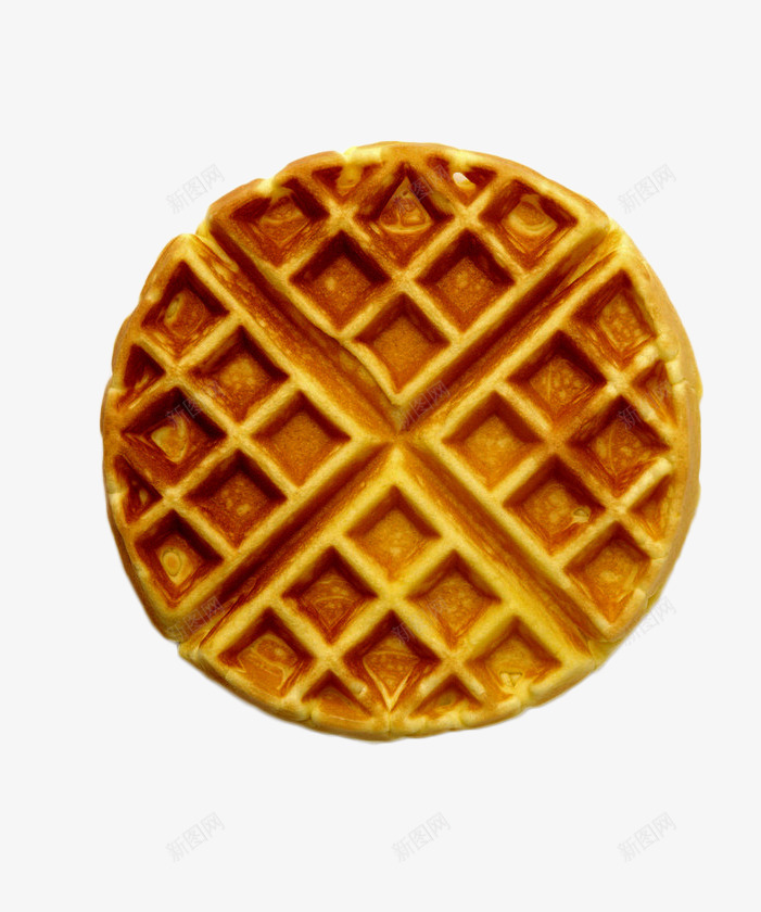 华夫饼png免抠素材_88icon https://88icon.com waffle 圆形 装饰 食物 饼干