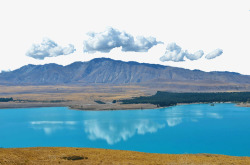 旅游景区新西兰特卡波湖素材