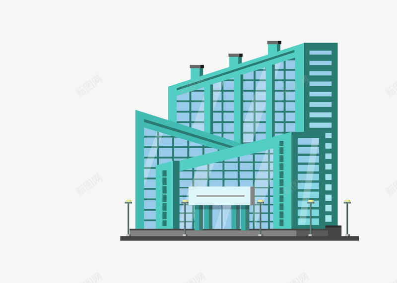 等距城市建筑插画绿色大楼png免抠素材_88icon https://88icon.com 25D建筑 25D立体插画 建筑 现代时代地产 立体建筑 立体插画 立体高楼 等距城市 绿色大楼 设计