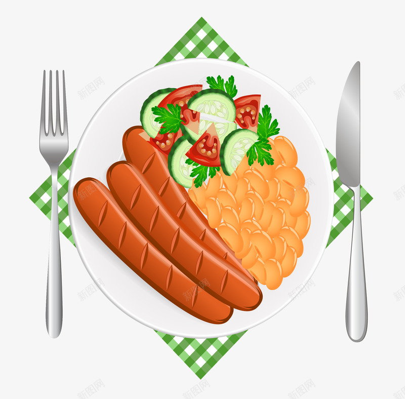 手绘的美味西餐食物矢量图eps免抠素材_88icon https://88icon.com 卡通 手绘 手绘的美味西餐食物 美食 菜肴 西餐 食物 矢量图