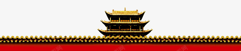 金色古风旅游宫殿建筑中国风png免抠素材_88icon https://88icon.com 中国风 免抠 免费PNG 宫殿 建筑 旅游