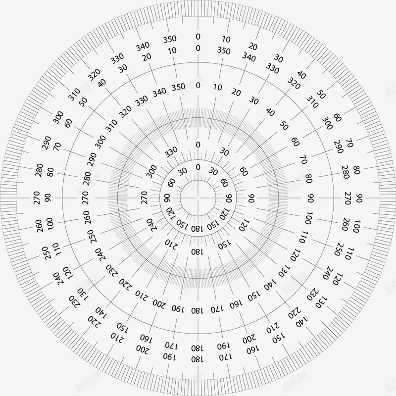 圆形彩色尺子矢量图ai免抠素材_88icon https://88icon.com 卡通扁平文具 卡通文具 圆形尺子 扁平文具 扁平风格 文具 矢量文具 矢量图