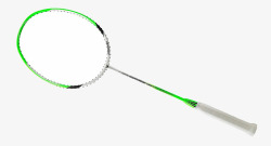 绿色的羽毛球绿色羽毛球拍高清图片