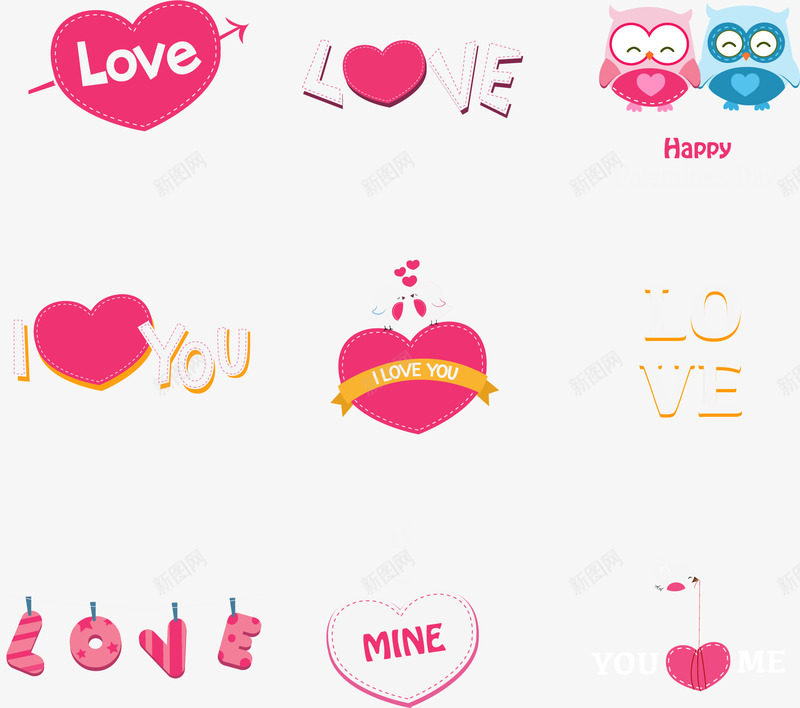 love元素矢量图ai免抠素材_88icon https://88icon.com love 婚礼 浪漫 请柬 矢量图