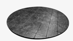 圆形大理石客厅地板素材