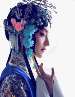 中国风古代戏子人物素材