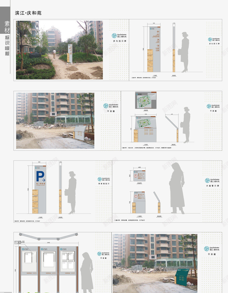 地产VIpng免抠素材_88icon https://88icon.com VI设计 停车场 地产VI 导视系统 平面图 指示牌 矢量VI设计 视觉系统设计 识别系统