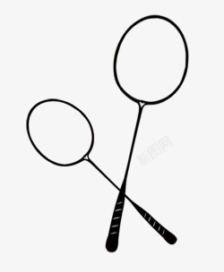 羽毛球拍素材