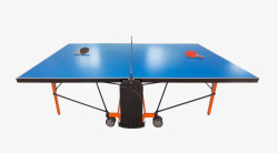 蓝色乒乓球台素材