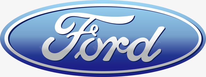 logo标识福特汽车logo矢量图图标图标