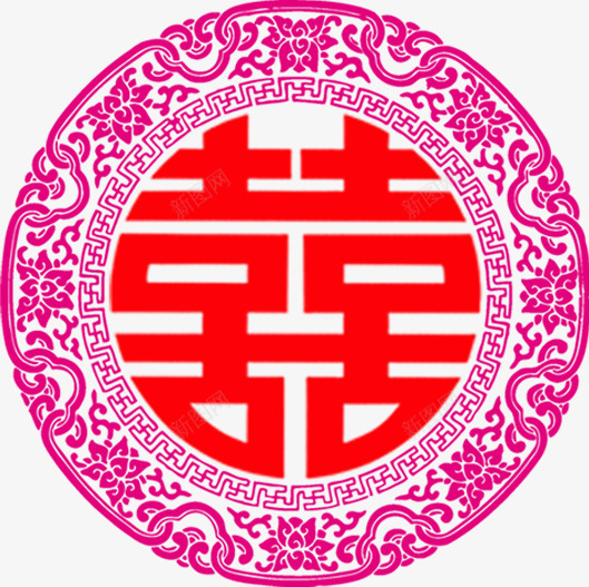 中国风剪纸窗纸婚礼png免抠素材_88icon https://88icon.com 剪纸 国风 图片 婚礼