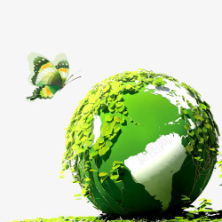 健康大自然绿色地球高清图片