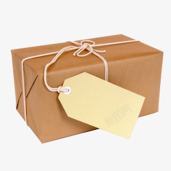 牛皮纸礼盒牛皮纸包装礼盒高清图片