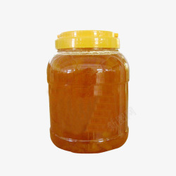 蜂蜜黄色盖子果酱包装素材