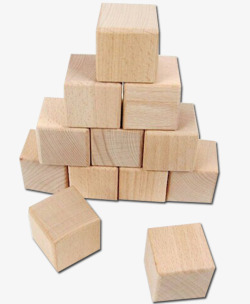 一堆木块素材