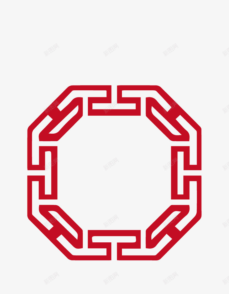 圆形中国风边框元素png免抠素材_88icon https://88icon.com 中国风 喜庆 节日 装饰 边框