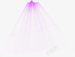 紫色梦幻婚礼灯光素材