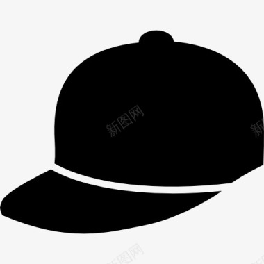 时尚运动棒球帽图标图标