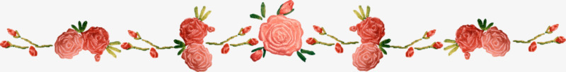 手绘粉色植物花朵装饰边框png免抠素材_88icon https://88icon.com 植物边框 玫瑰花 粉色 粉色花朵 花朵
