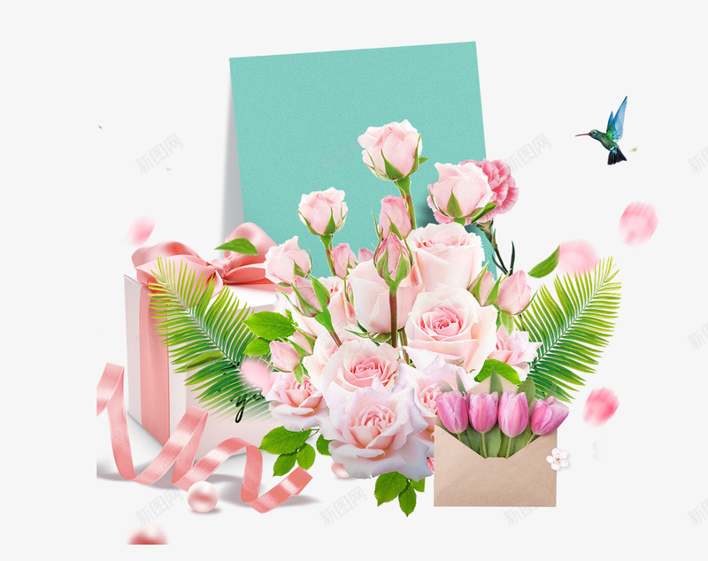 七夕情人节浪漫花束与礼物psd免抠素材_88icon https://88icon.com 七夕 唯美 婚礼 情人节 情侣 我爱你 梦幻 浪漫 爱情 玫瑰花 结婚 表白