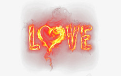 火热的心LOVE高清图片