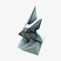 折纸立体几何素材